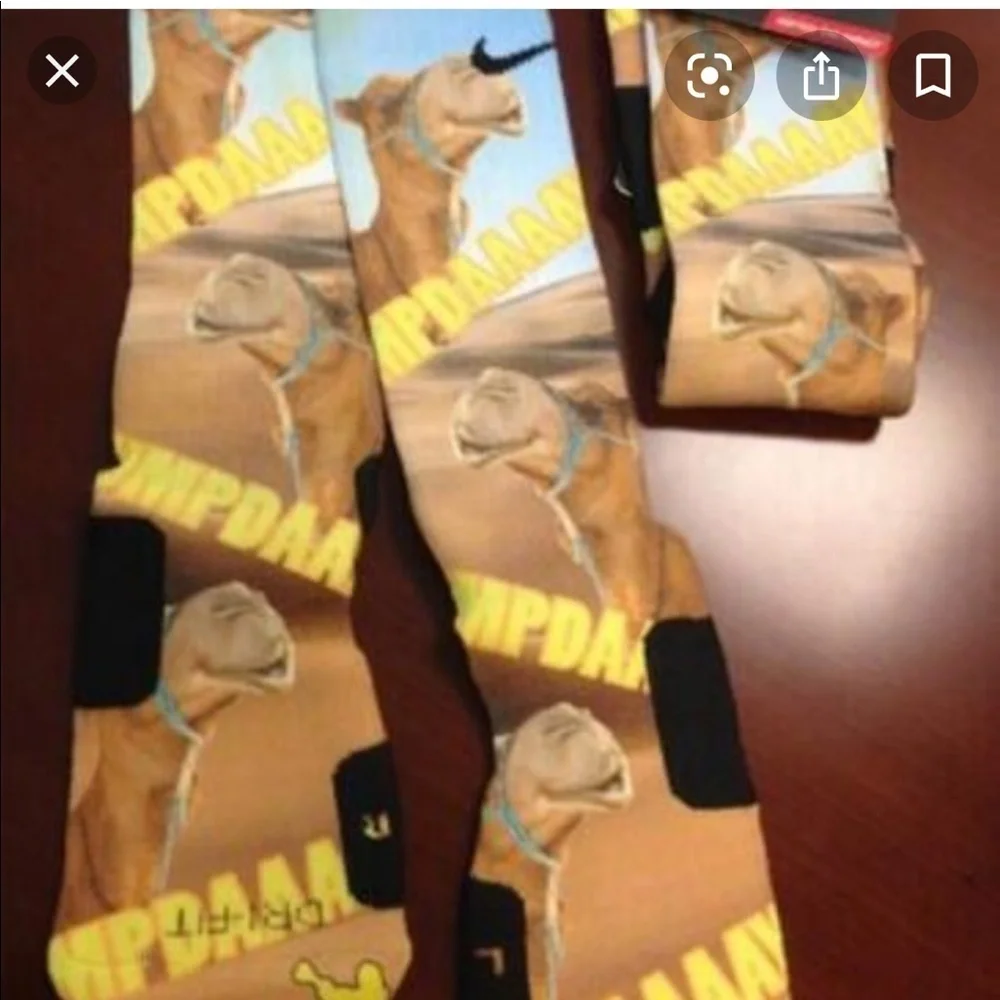 Hump day 🐪 Nike elite camel basketball 🏀 socks